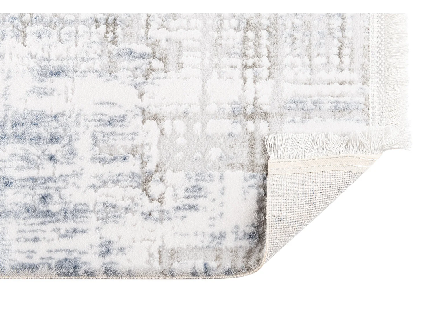 Tapis 80x305 bleu Davos Miracle