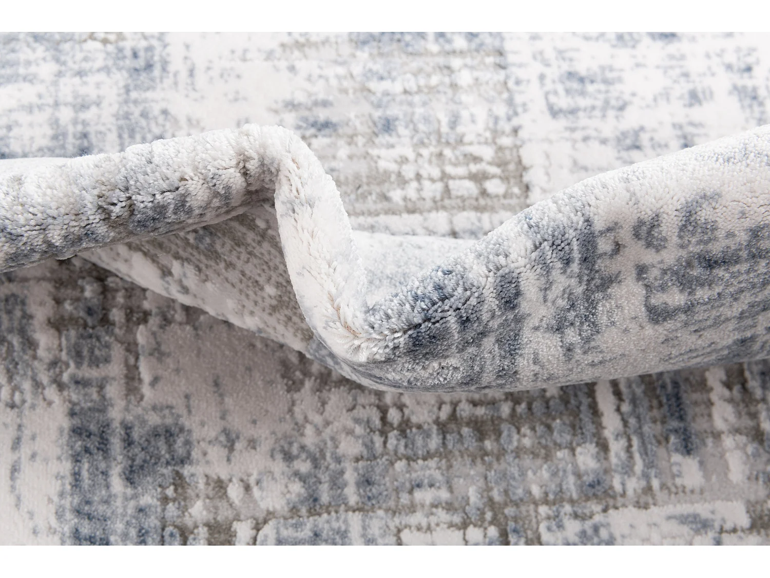 Tapis 80x305 bleu Davos Miracle