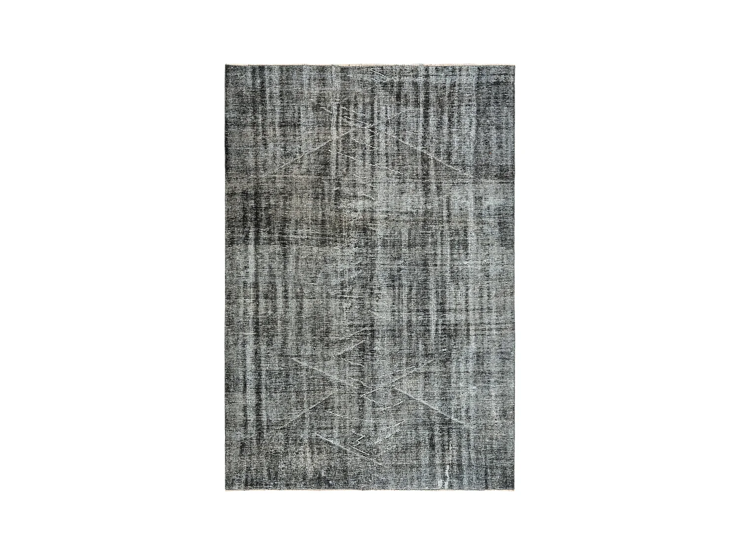 Tapis de laine 170x262 noir Ultra Vintage