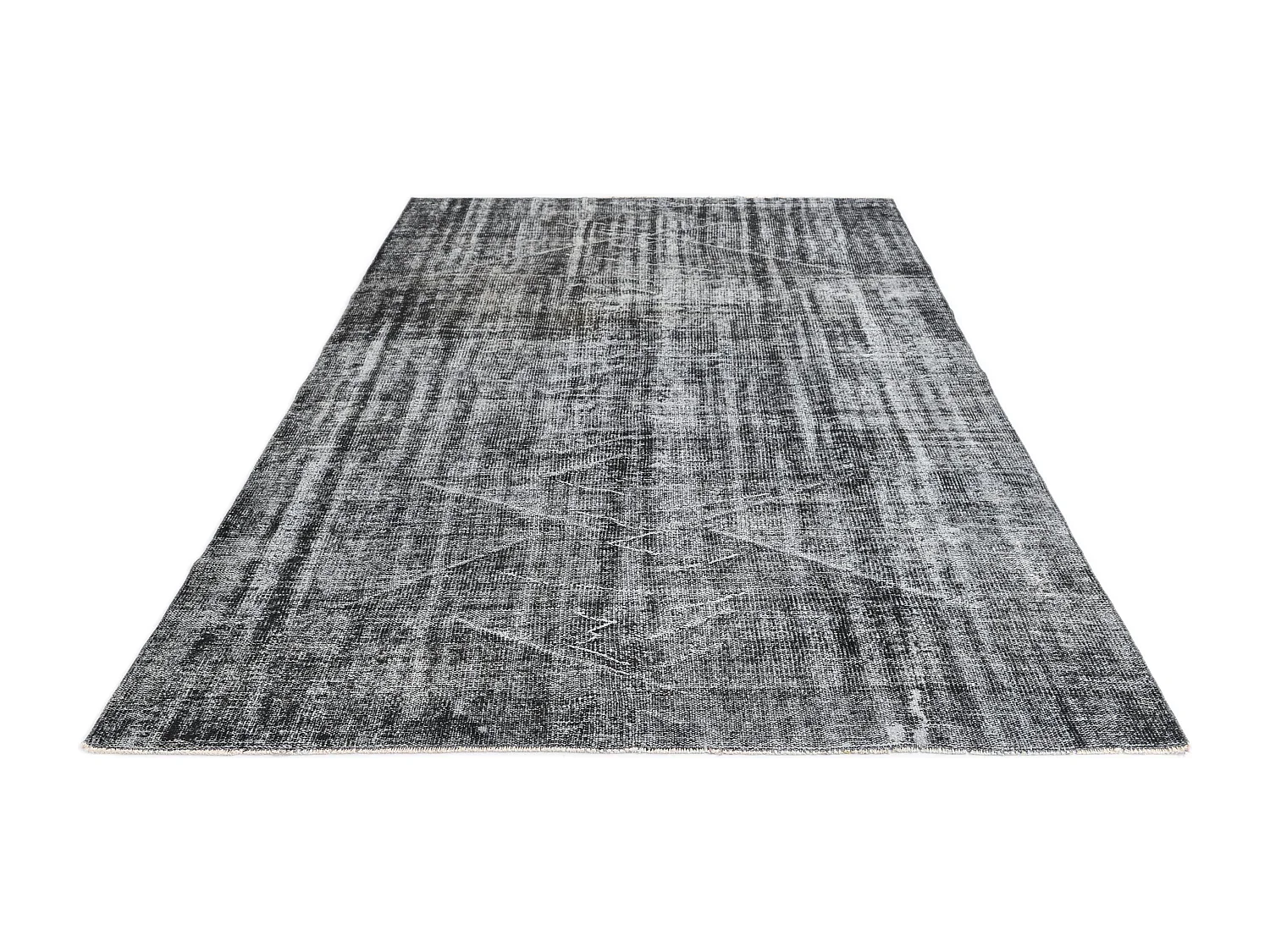 Tapis de laine 170x262 noir Ultra Vintage