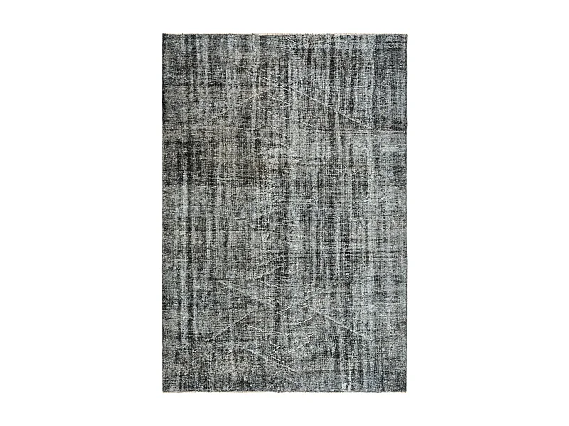 Tapis de laine 170x262 noir Ultra Vintage