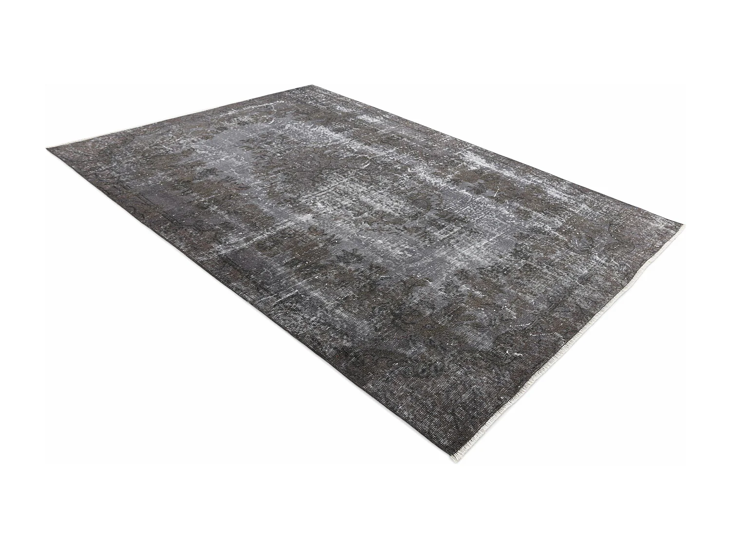 Wollteppich 165x259 Grau Ultra Vintage