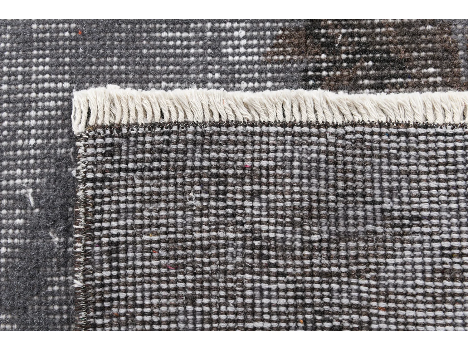 Tapis de laine 165x259 gris Ultra Vintage