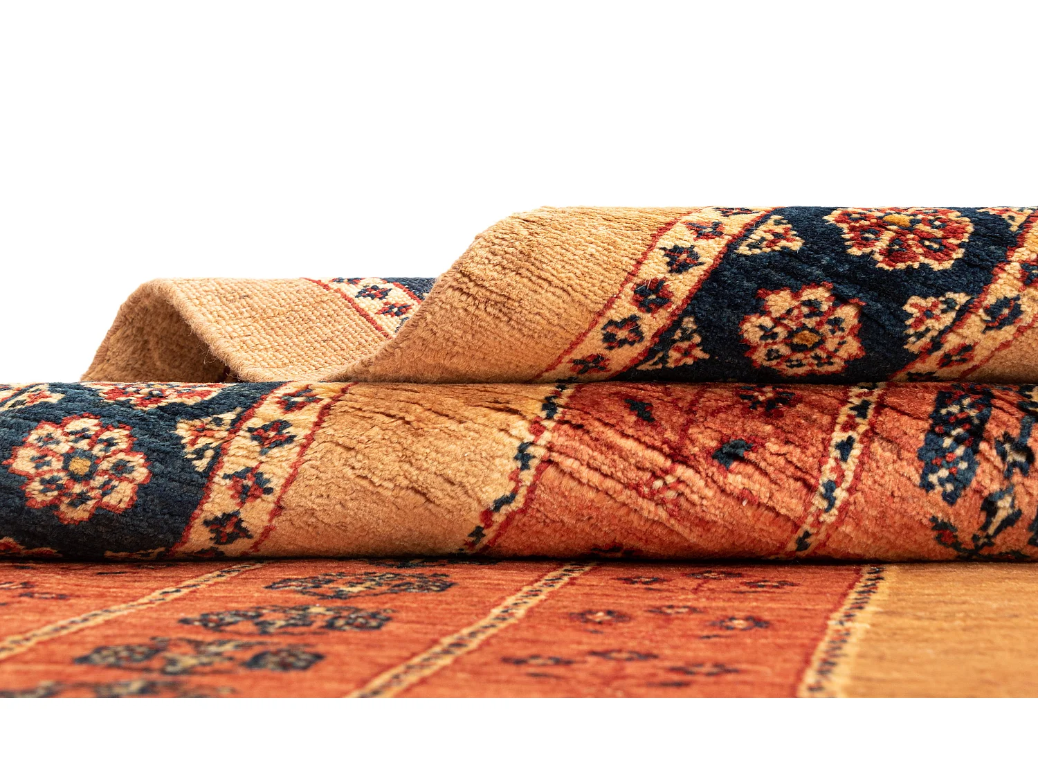 Tapis de couloir en laine 84x200 brun Kashkuli