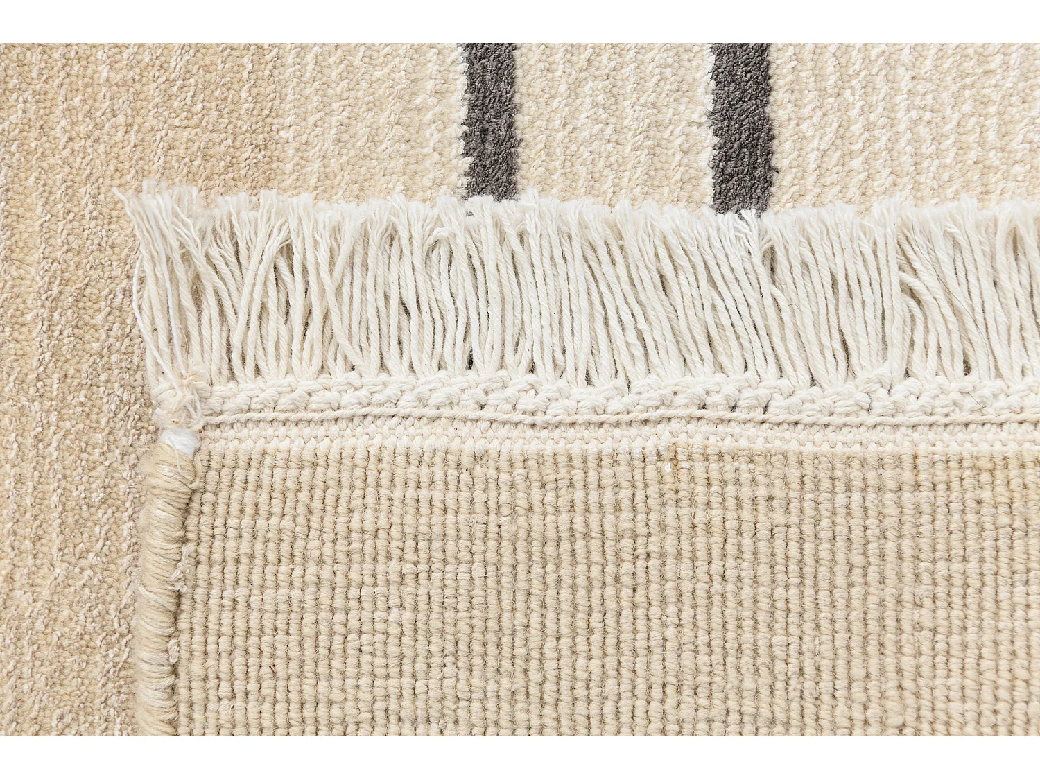 Läufer-Wollteppich 81x295 Braun Darya