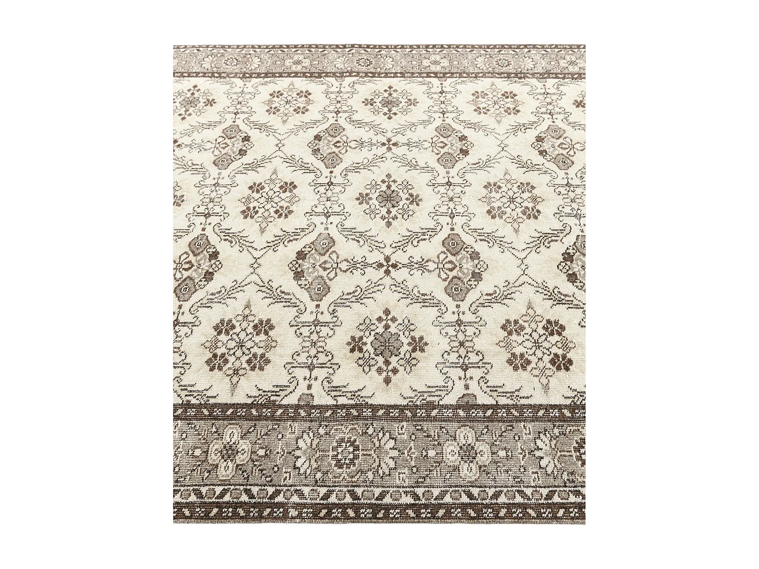 Wollteppich 175x297 Beige Ultra Vintage