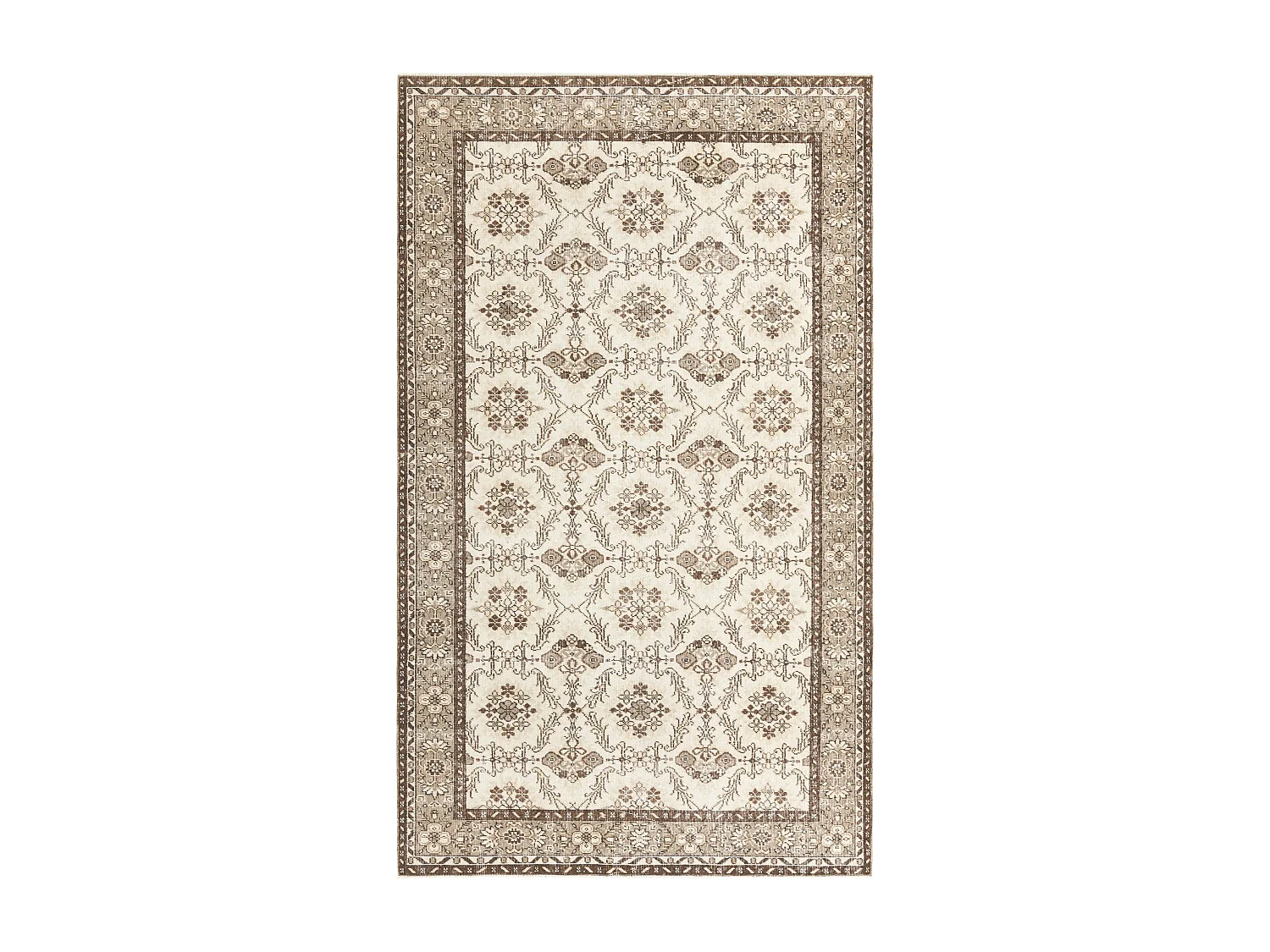 Wollteppich 175x297 Beige Ultra Vintage