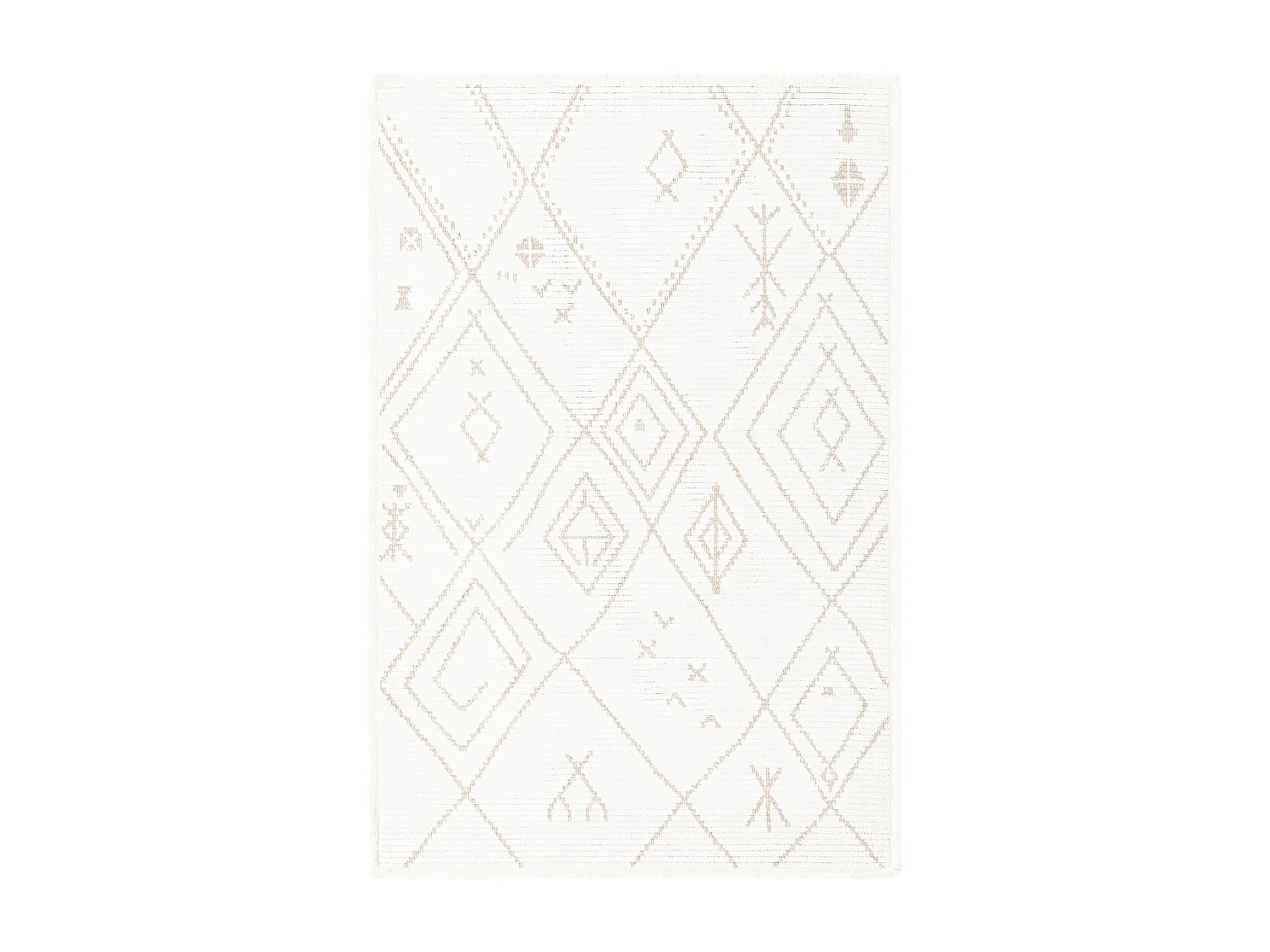 Teppich 240x305 Weiss St. Gallen Folklore