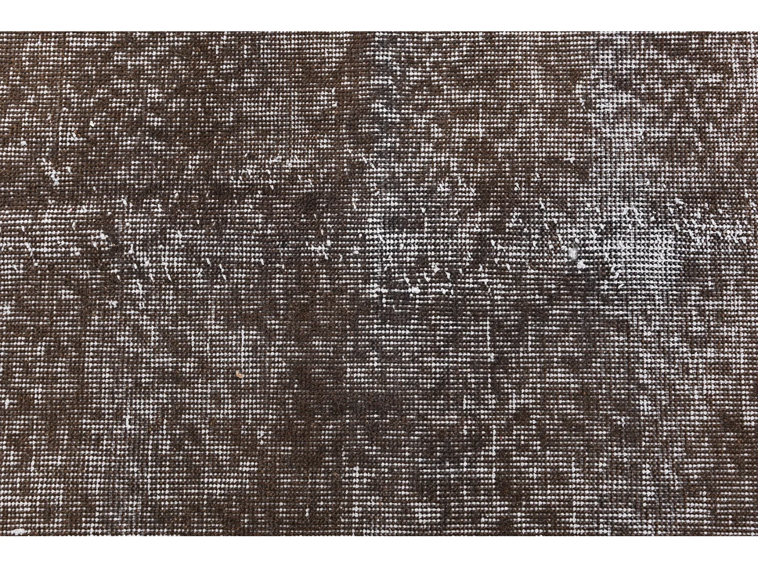 Wollteppich 112x193 Braun Ultra Vintage