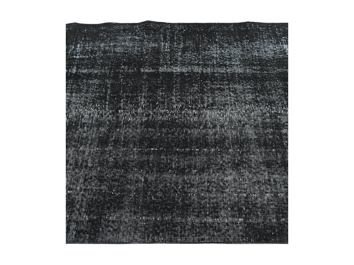 Tappeto in lana 122x292 nero Ultra Vintage