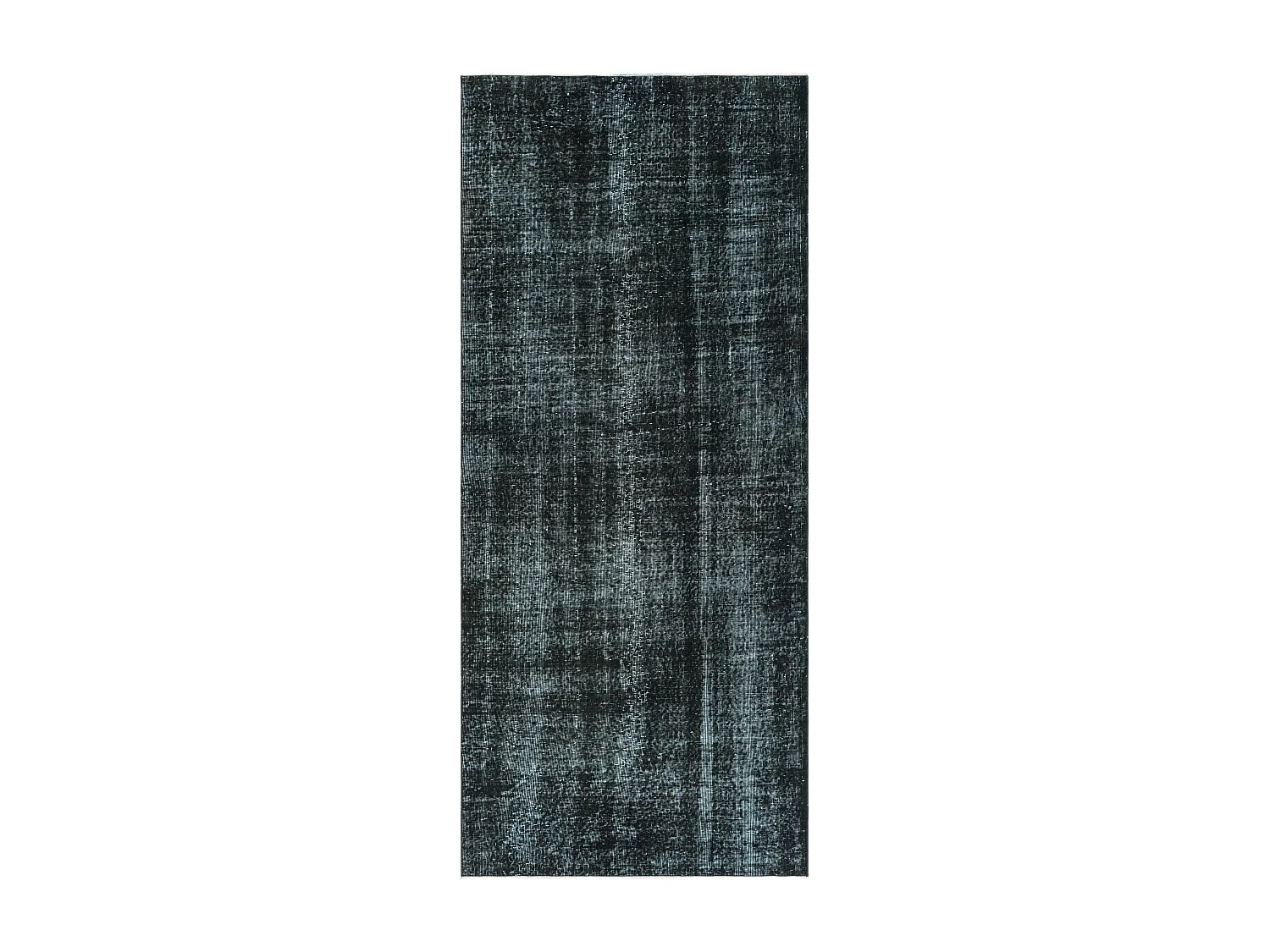 Tapis de laine 122x292 noir Ultra Vintage