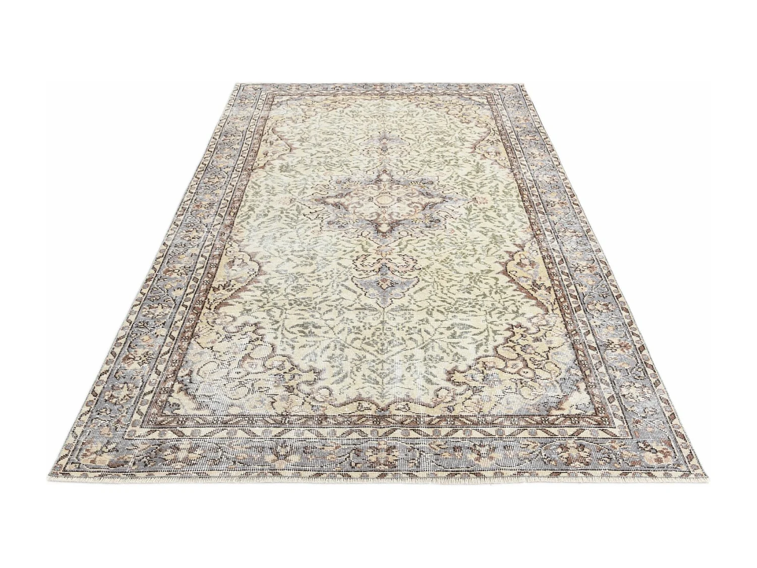 Tapis de laine 163x274 beige Ultra Vintage