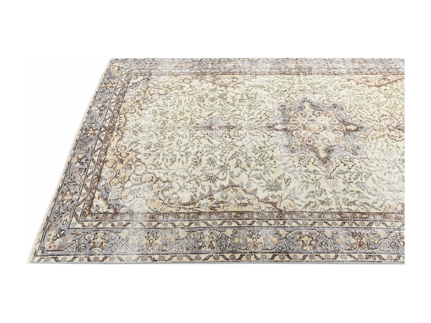 Tapis de laine 163x274 beige Ultra Vintage