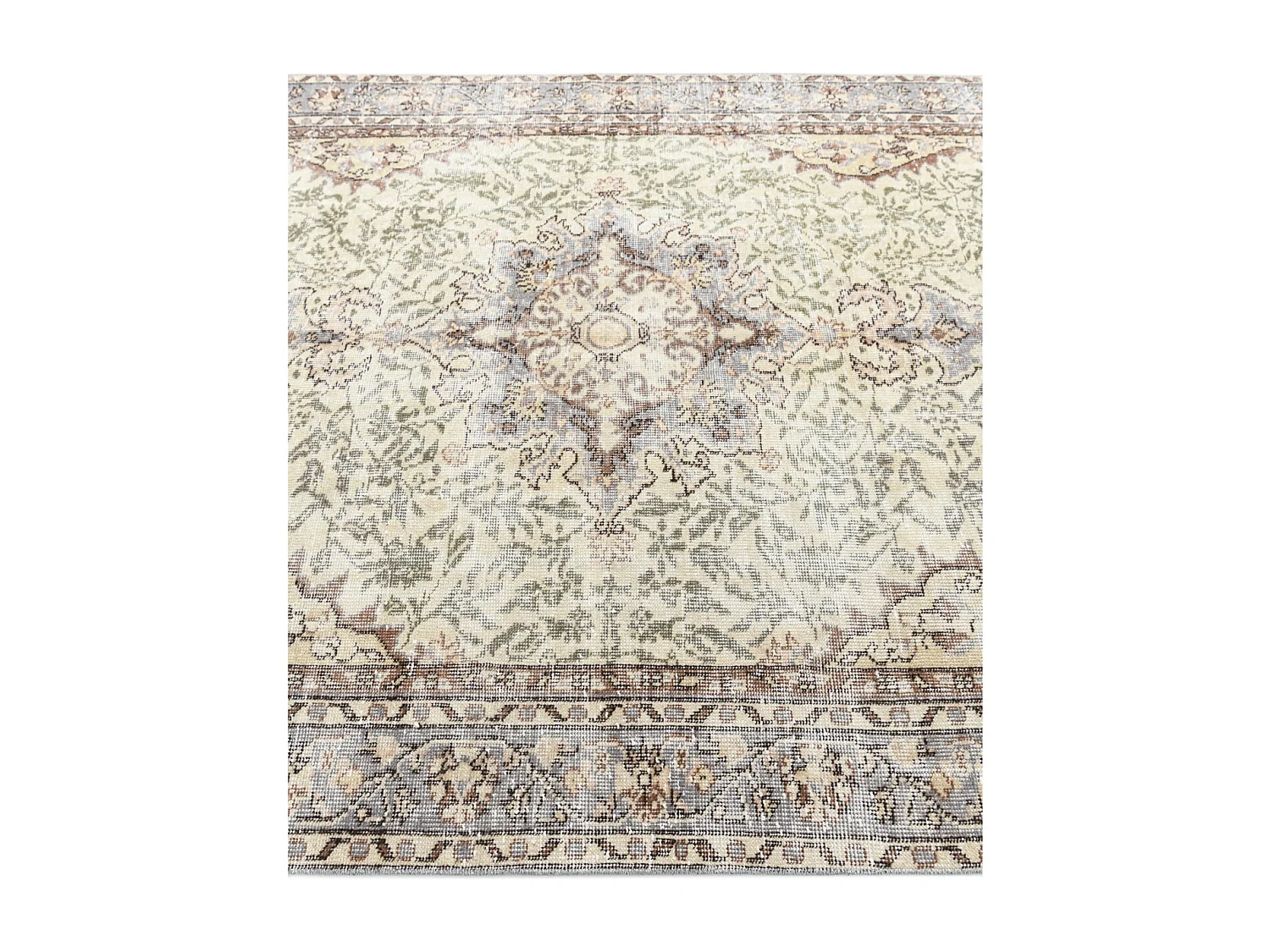 Tapis de laine 163x274 beige Ultra Vintage