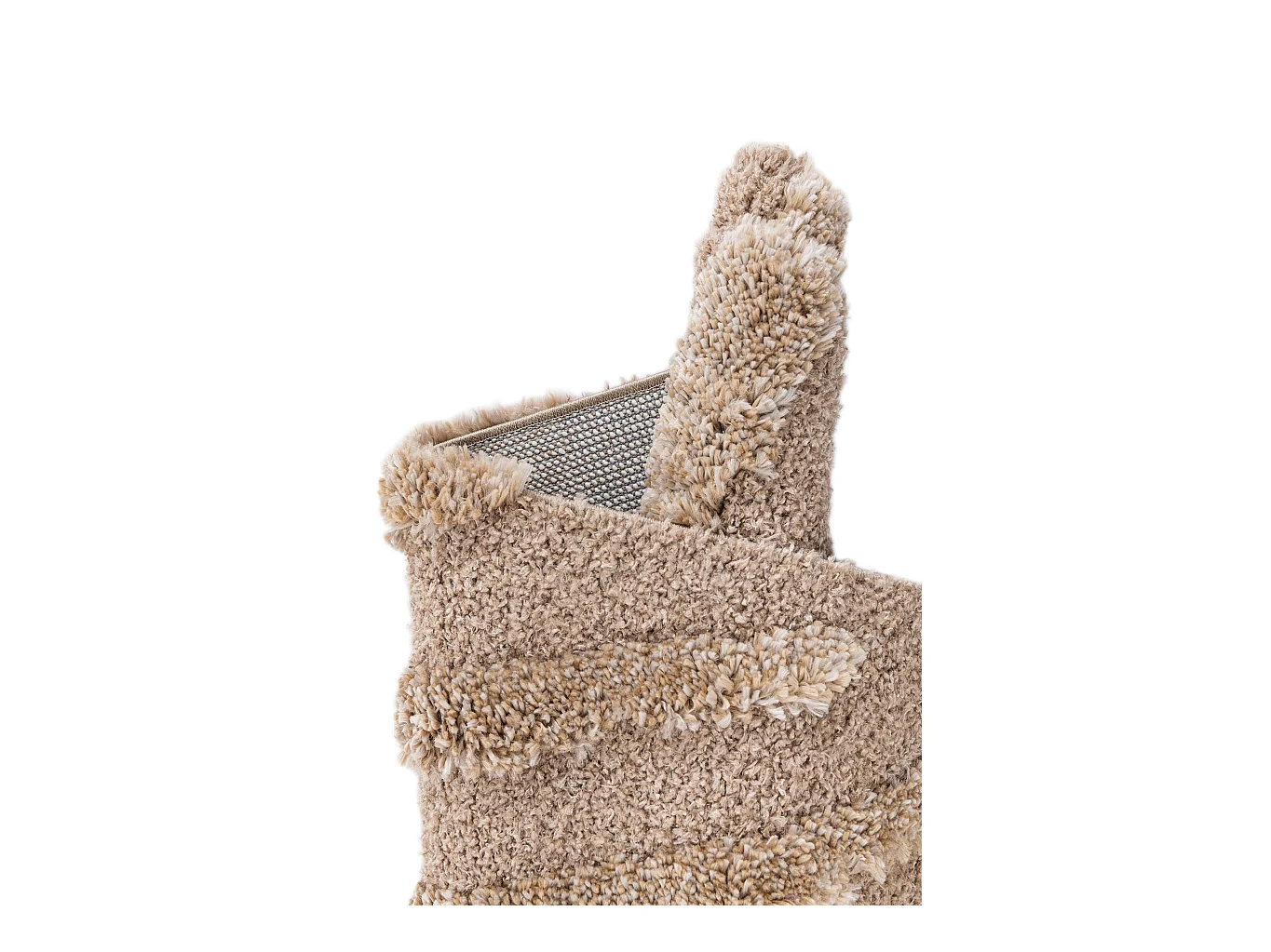 Hoogpolig tapijt 305x240 Bruin Thun Avis