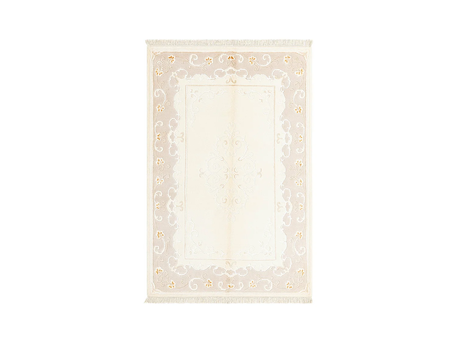 Wollteppich 122x180 Beige Darya