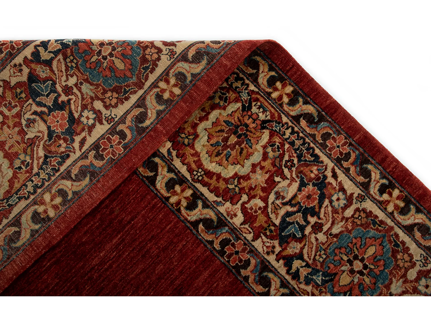 Tapis de laine 247x337 rouge Ziegler