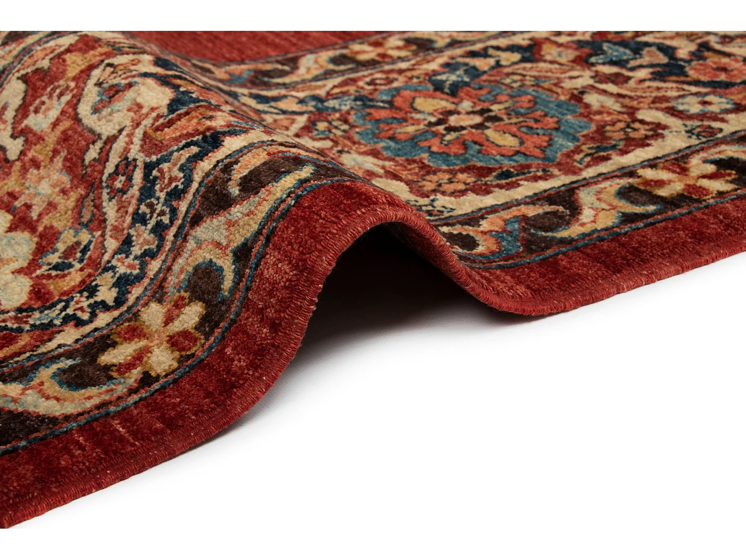 Tapis de laine 247x337 rouge Ziegler