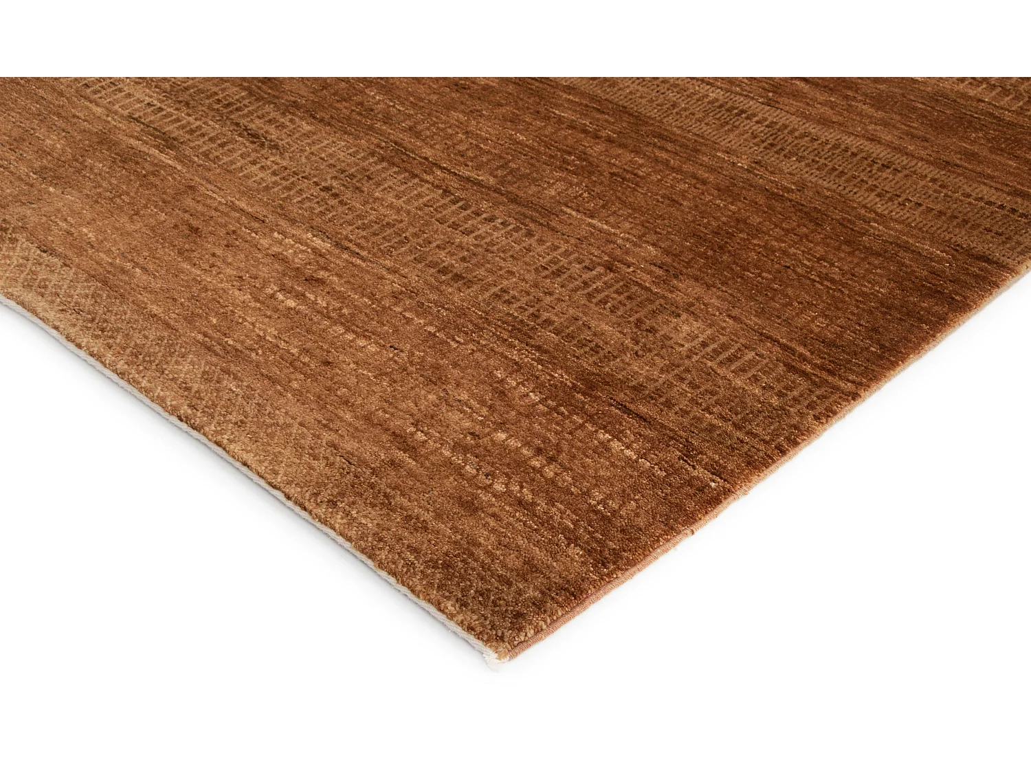 Wollteppich 166x224 Braun Juma