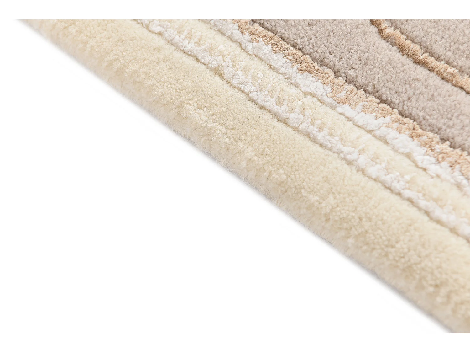 Tapis de laine 122x180 beige Darya