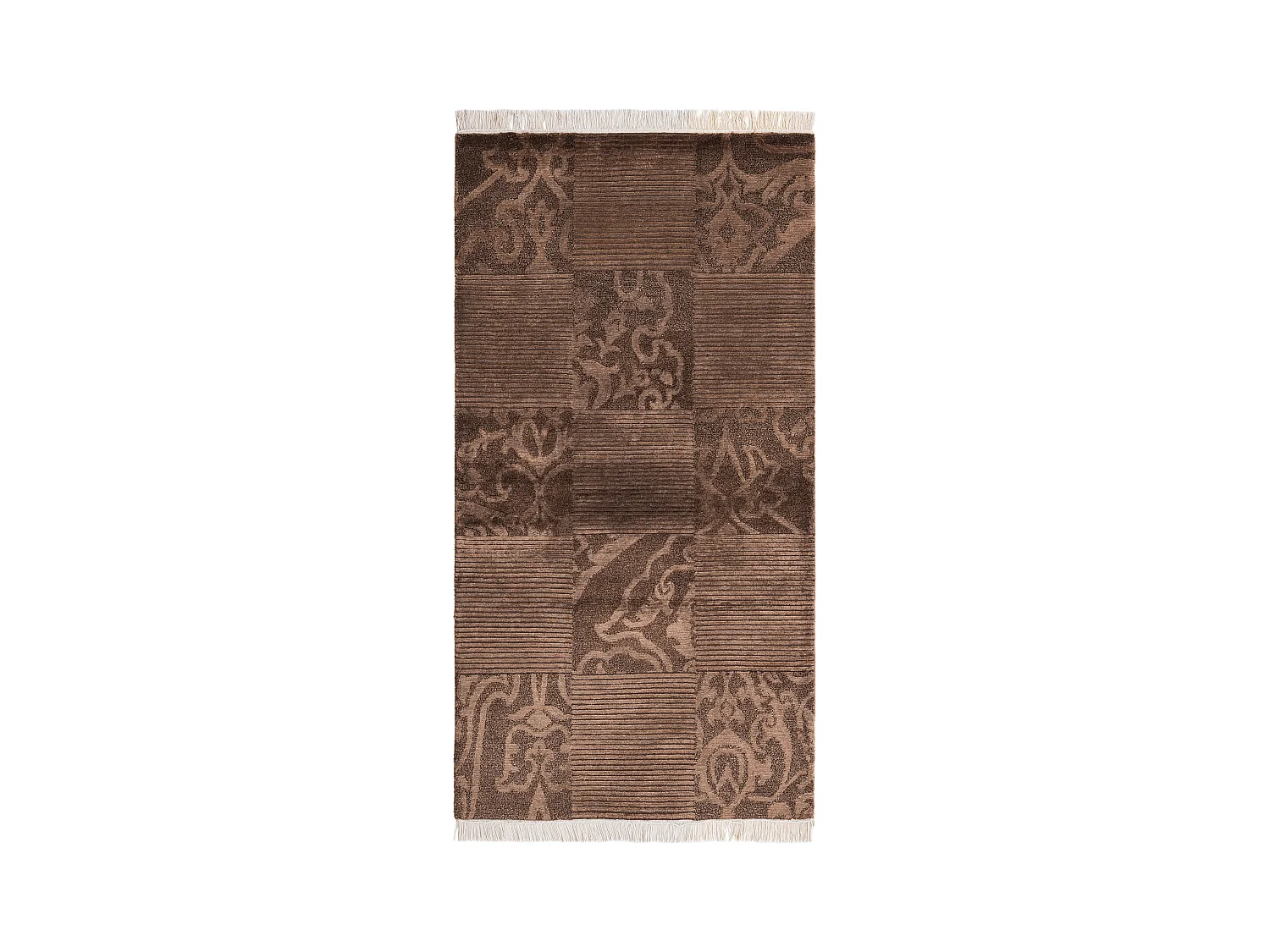 Tapis de laine 79x150 brun Darya