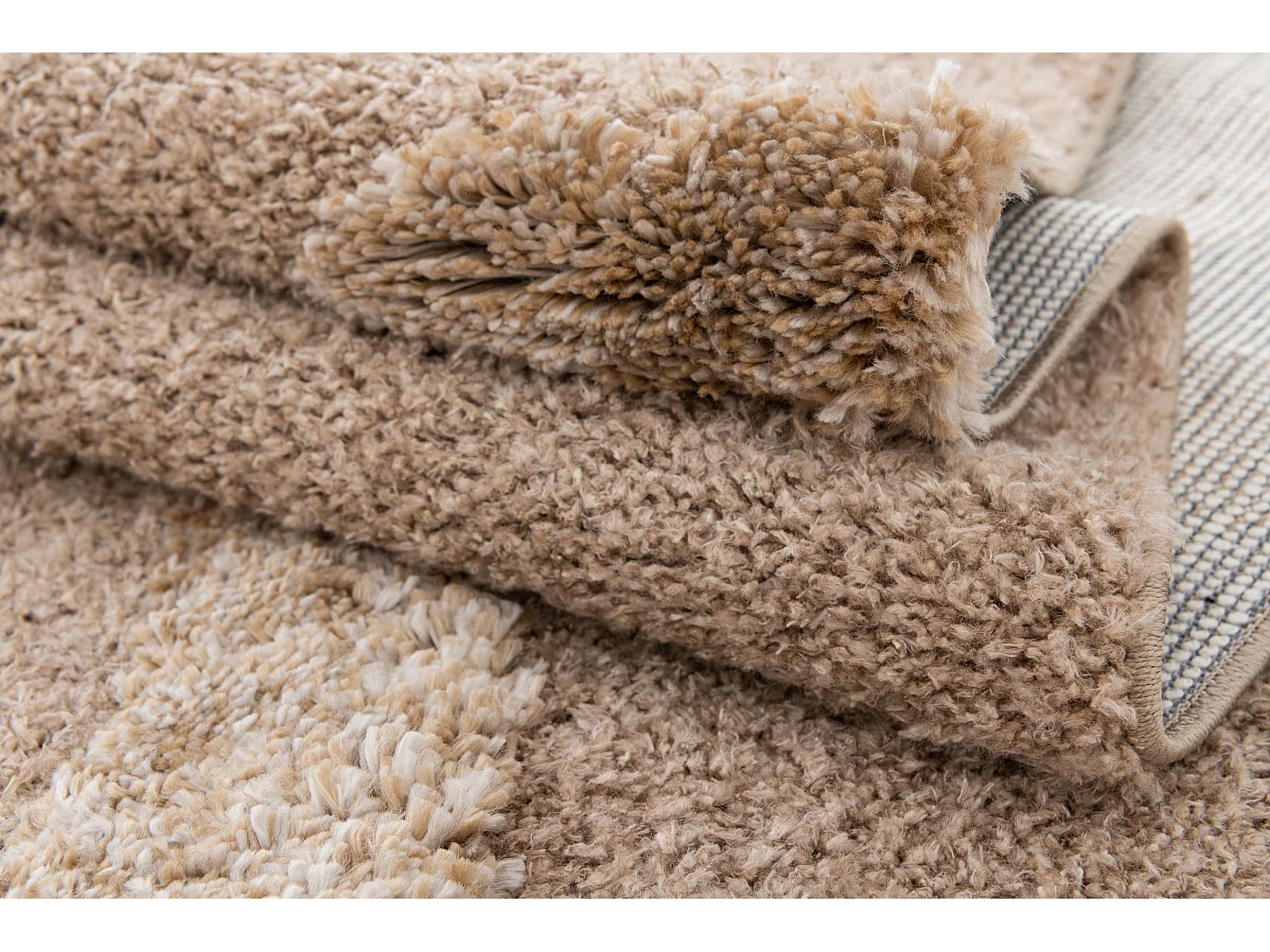 Tapis shaggy 160x245 brun Thun Arbor