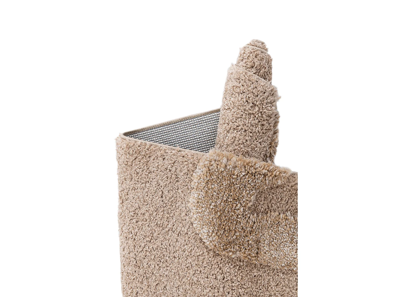 Tapis shaggy 160x245 brun Thun Arbor