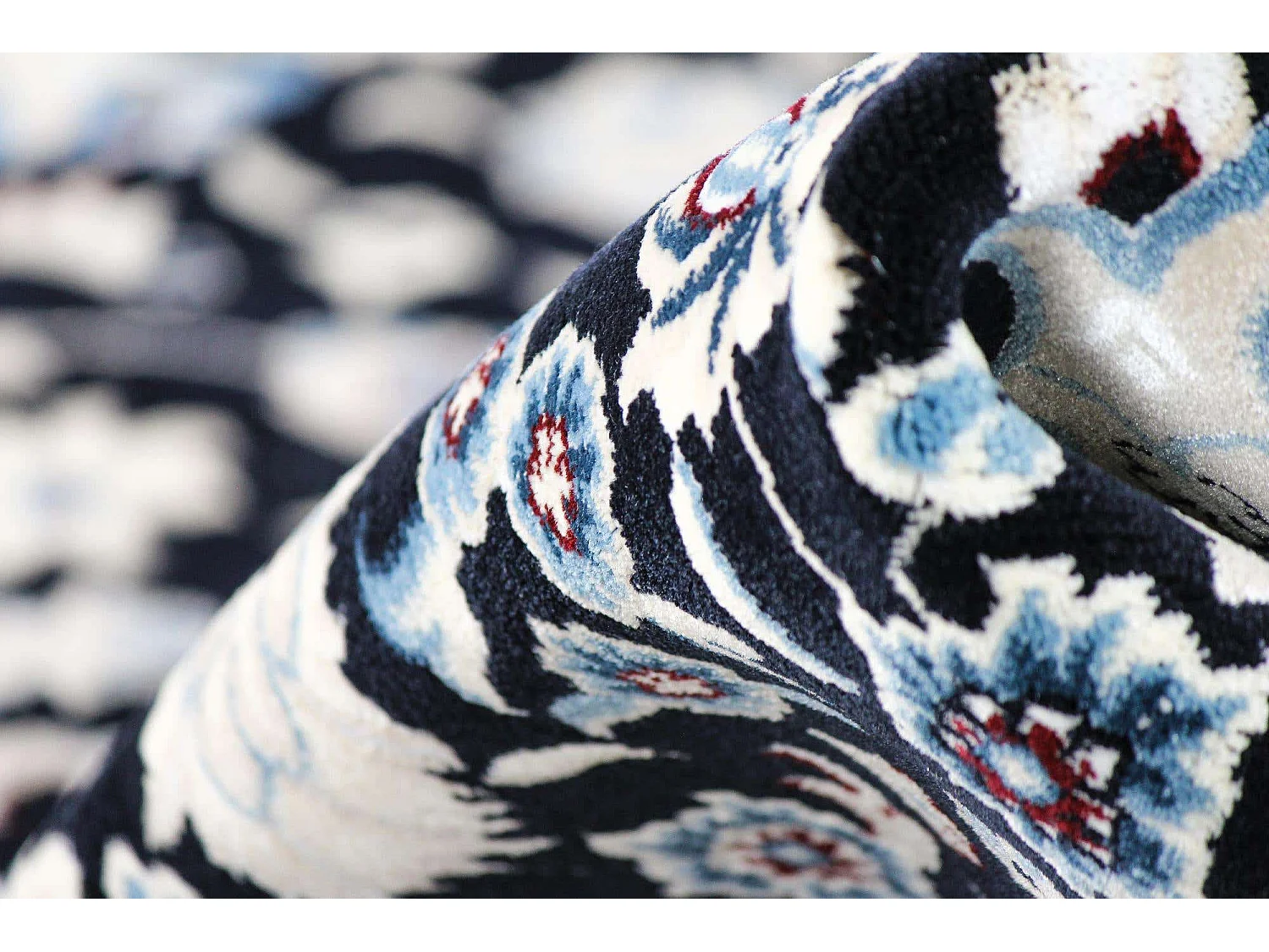 Tapijt 160x99 Blauw Classical