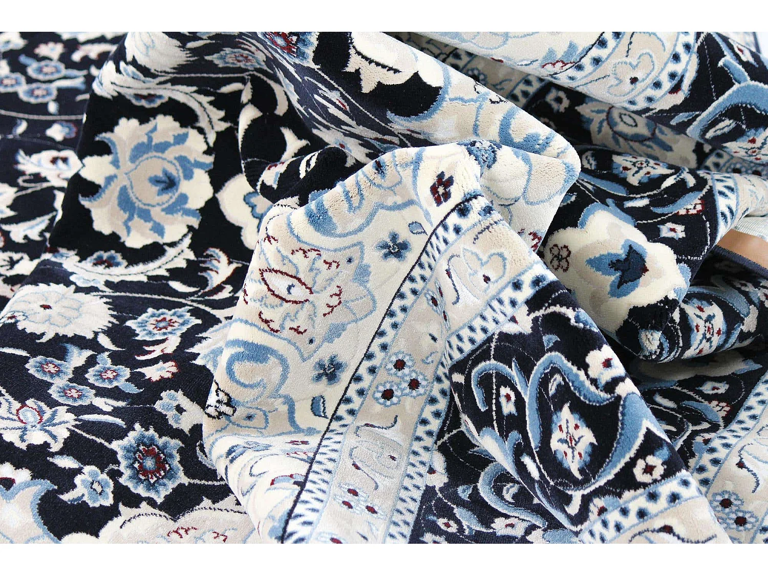 Tapijt 160x99 Blauw Classical