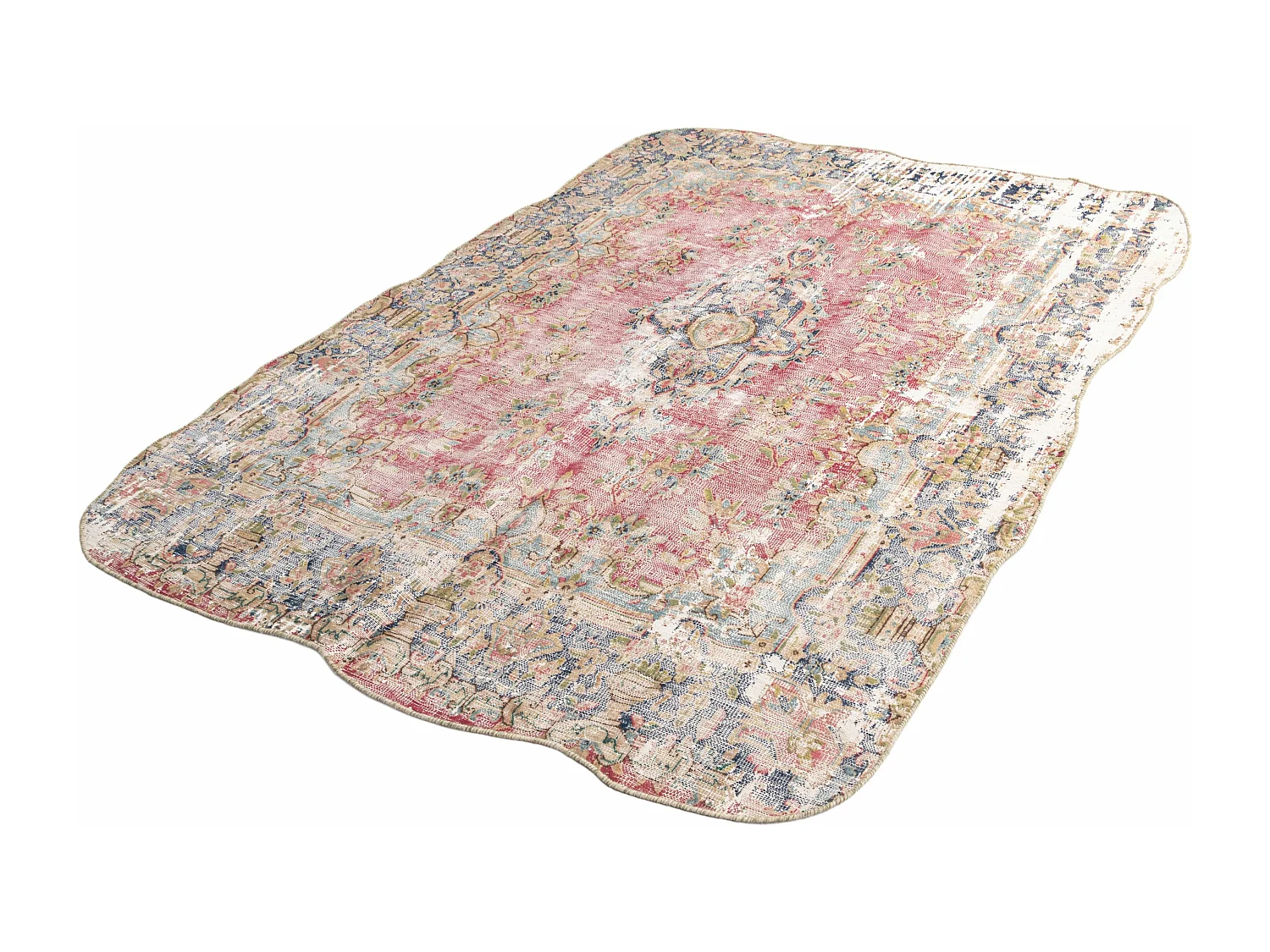 Tapis de laine 183x248 rouge Vintage Royal