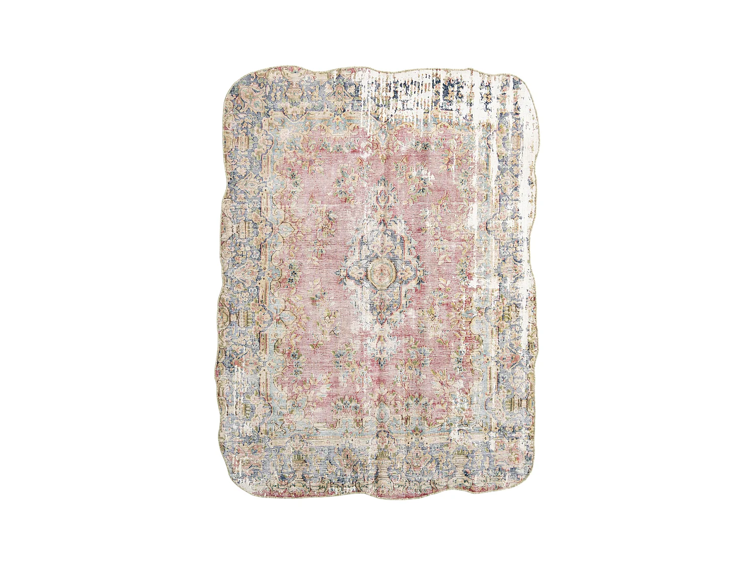 Tappeto in lana 183x248 rosso Vintage Royal