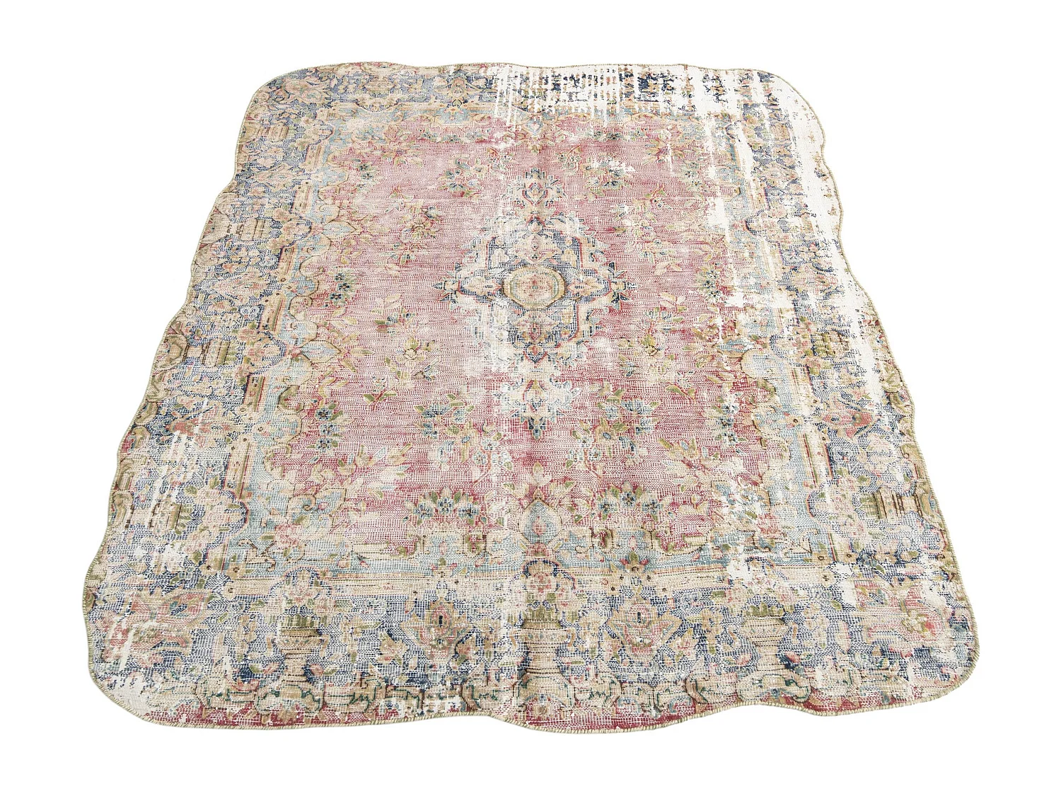 Tapis de laine 183x248 rouge Vintage Royal