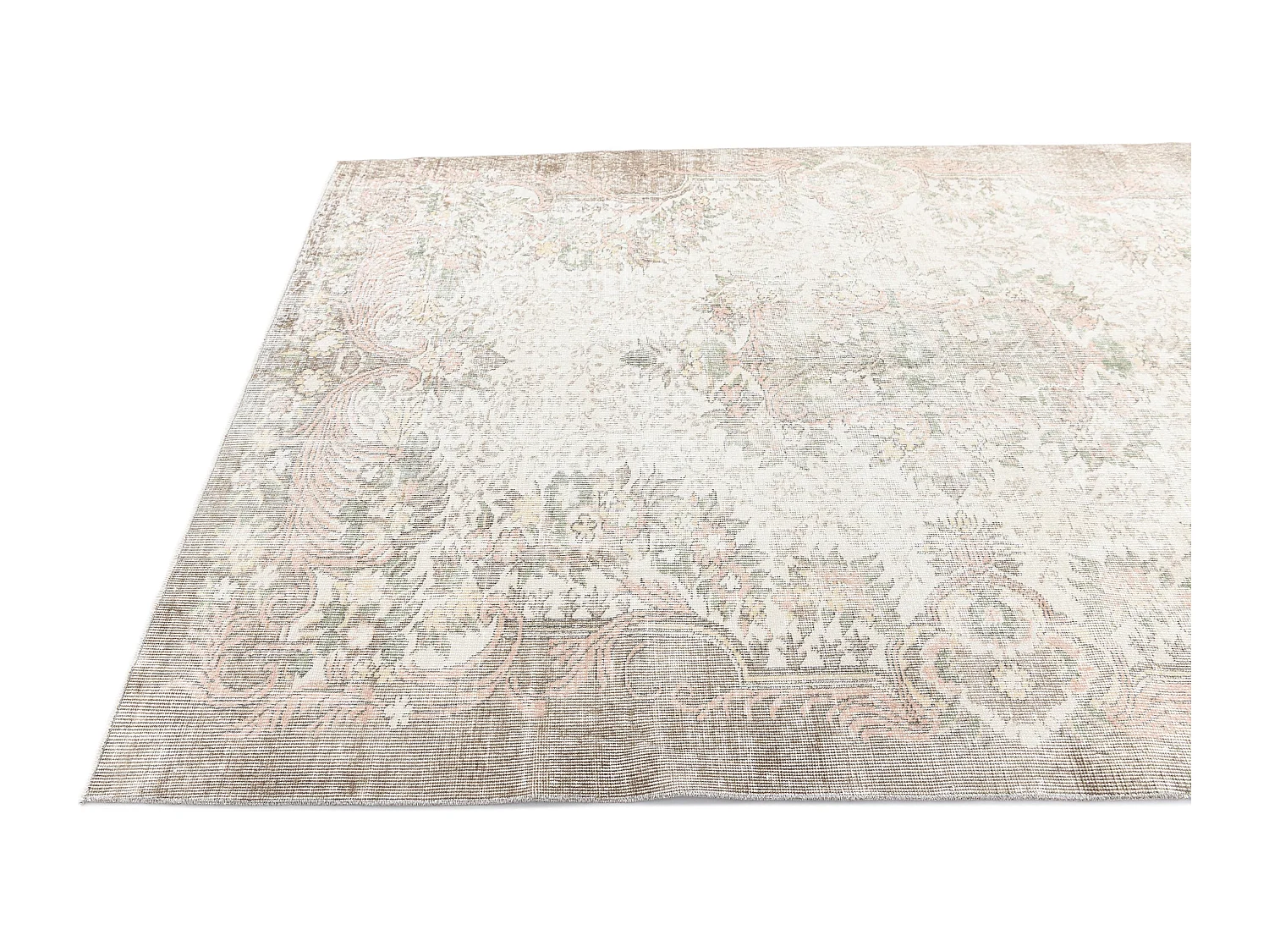 Wollteppich 178x287 Beige Ultra Vintage