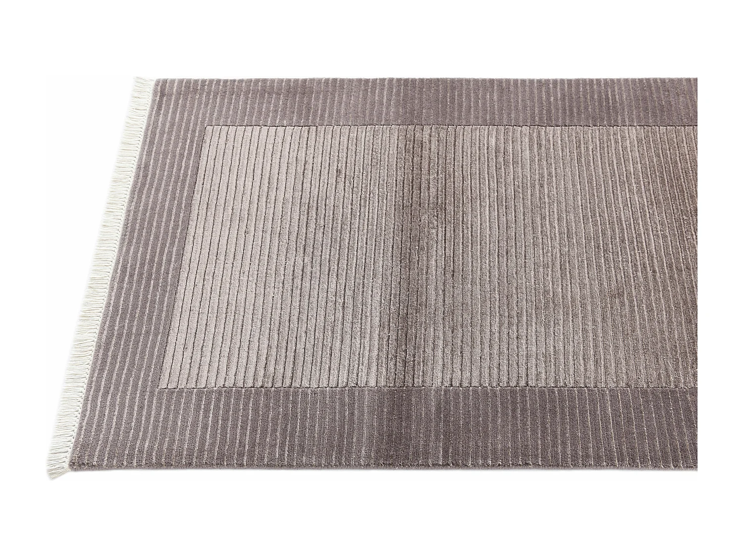 Läufer-Wollteppich 79x201 Rosa Darya