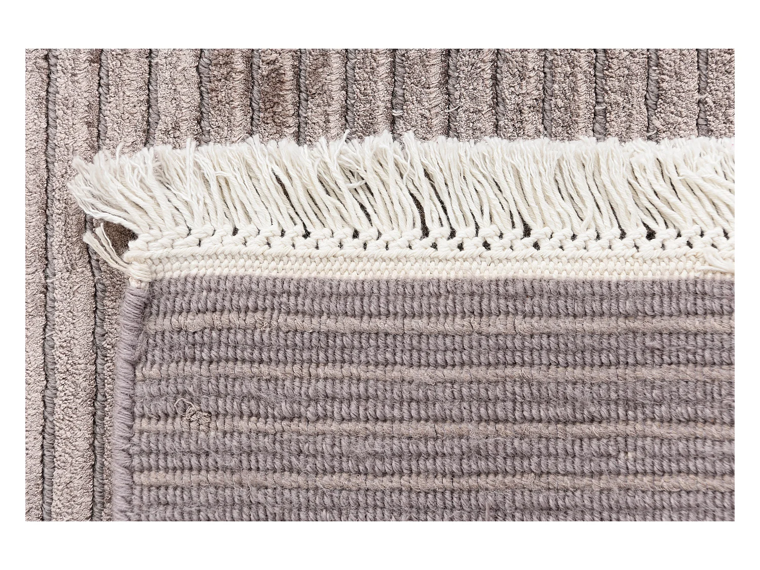 Läufer-Wollteppich 79x201 Rosa Darya