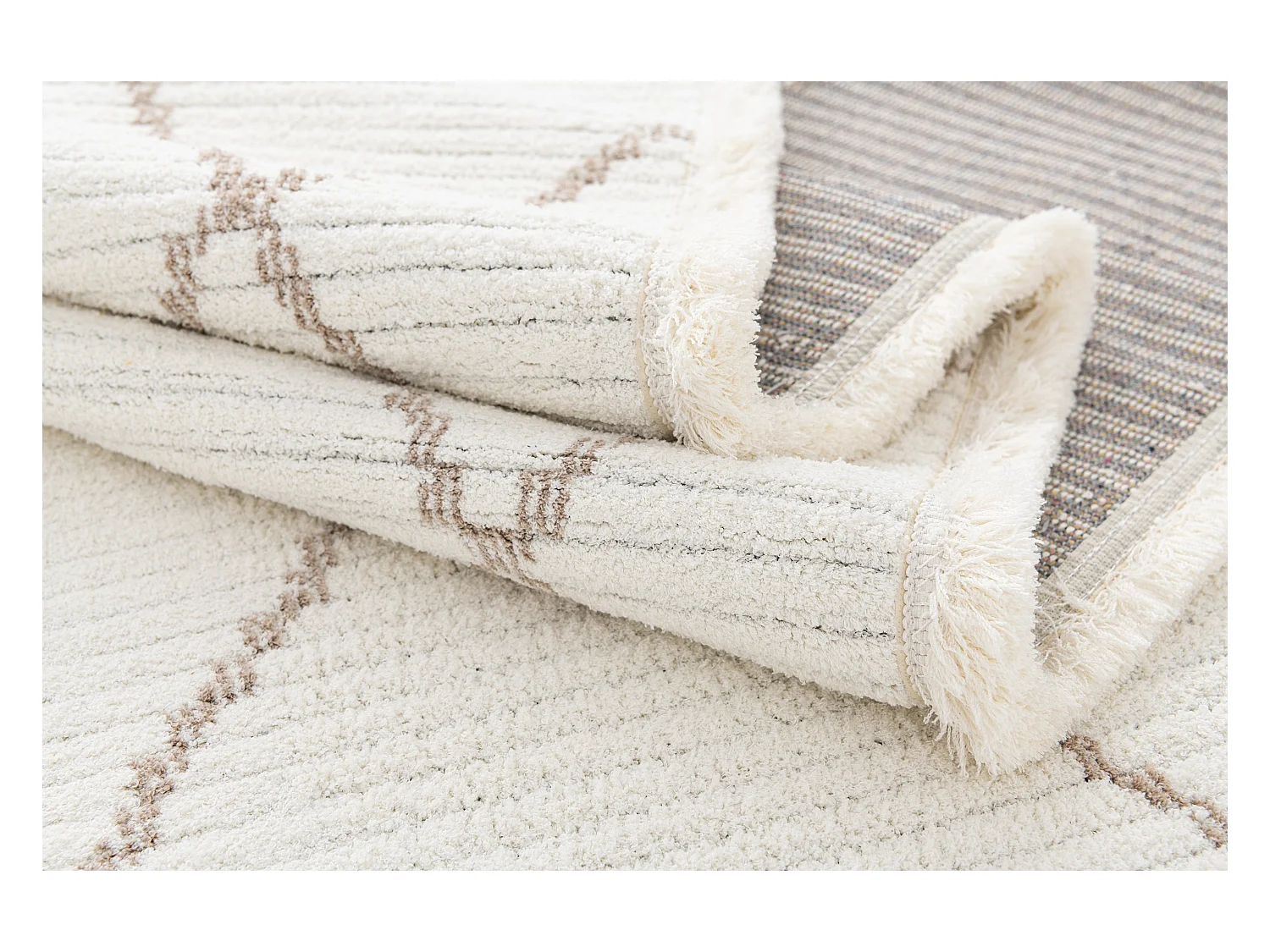 Tapijt 245x160 Wit St. Gallen Folklore