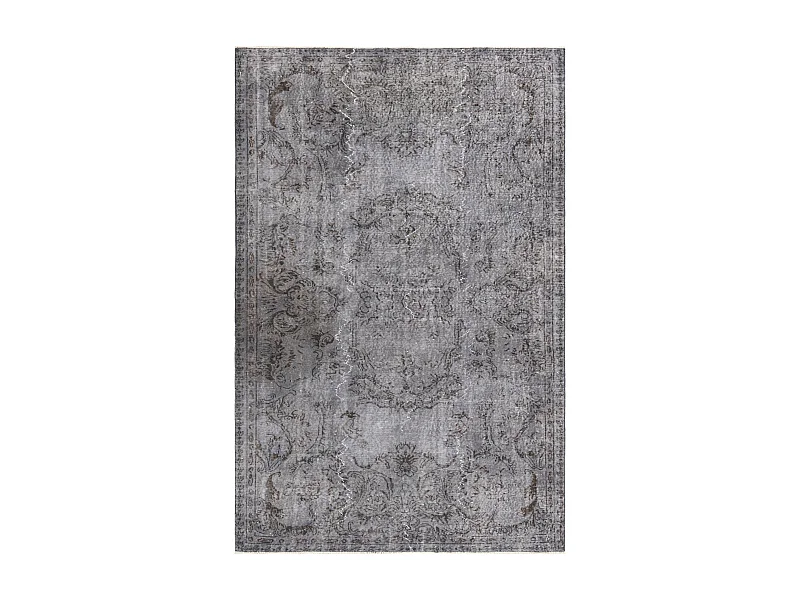 Tapis de laine 163x249 gris Ultra Vintage