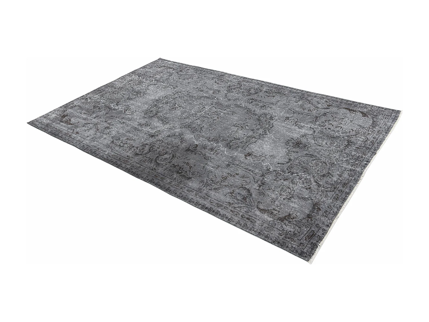 Tappeto in lana 163x249 grigio Ultra Vintage