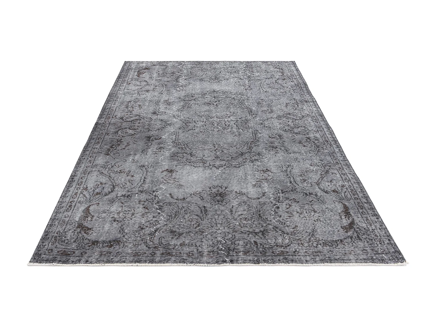 Tappeto in lana 163x249 grigio Ultra Vintage