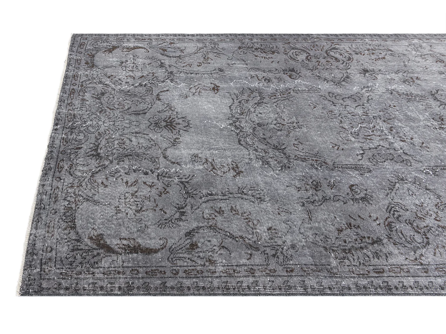 Tappeto in lana 163x249 grigio Ultra Vintage