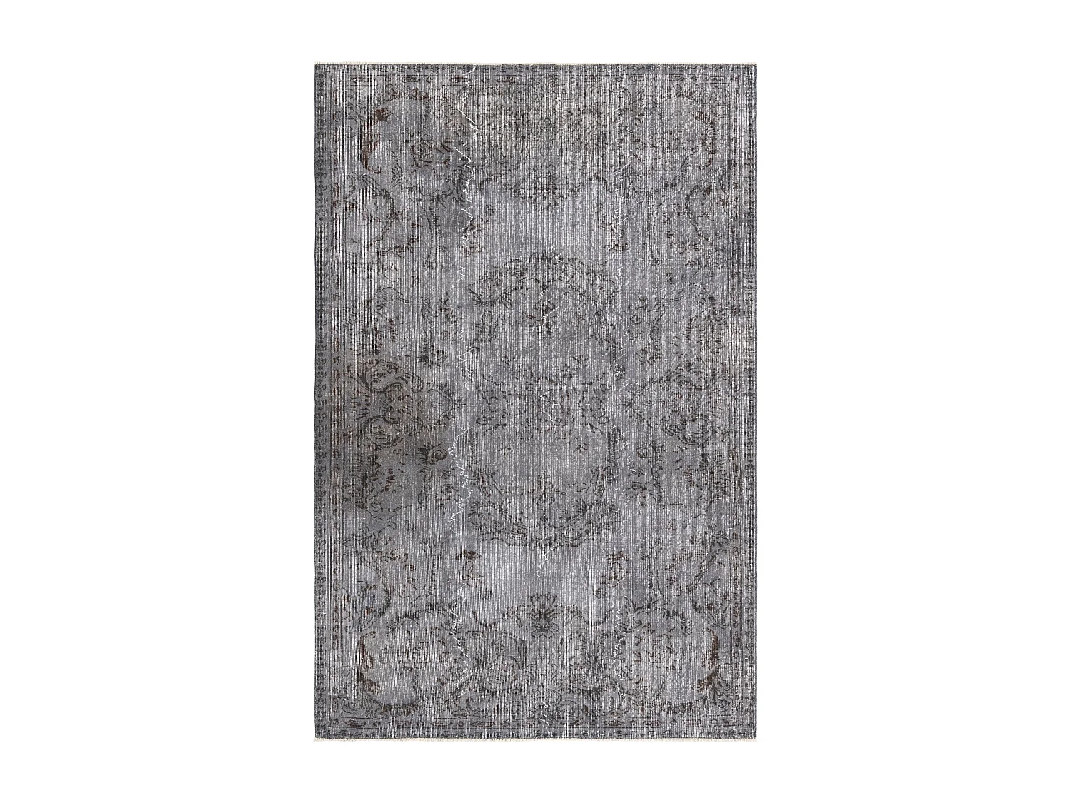 Tapis de laine 163x249 gris Ultra Vintage