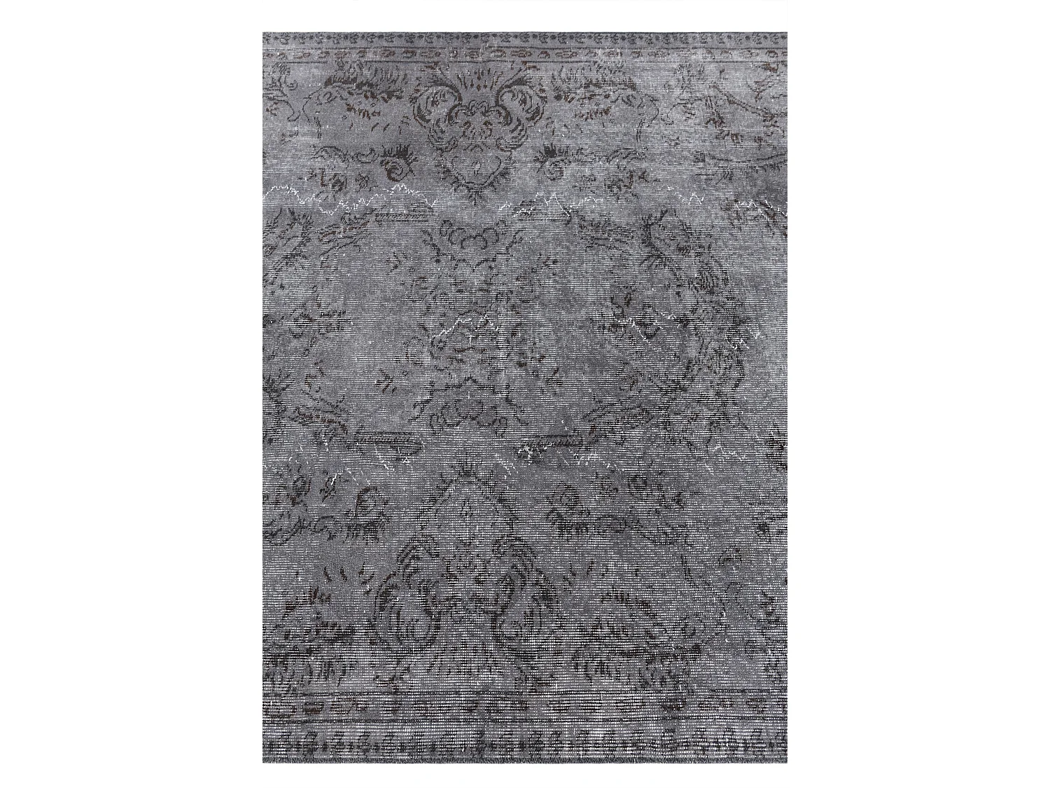Tapis de laine 163x249 gris Ultra Vintage