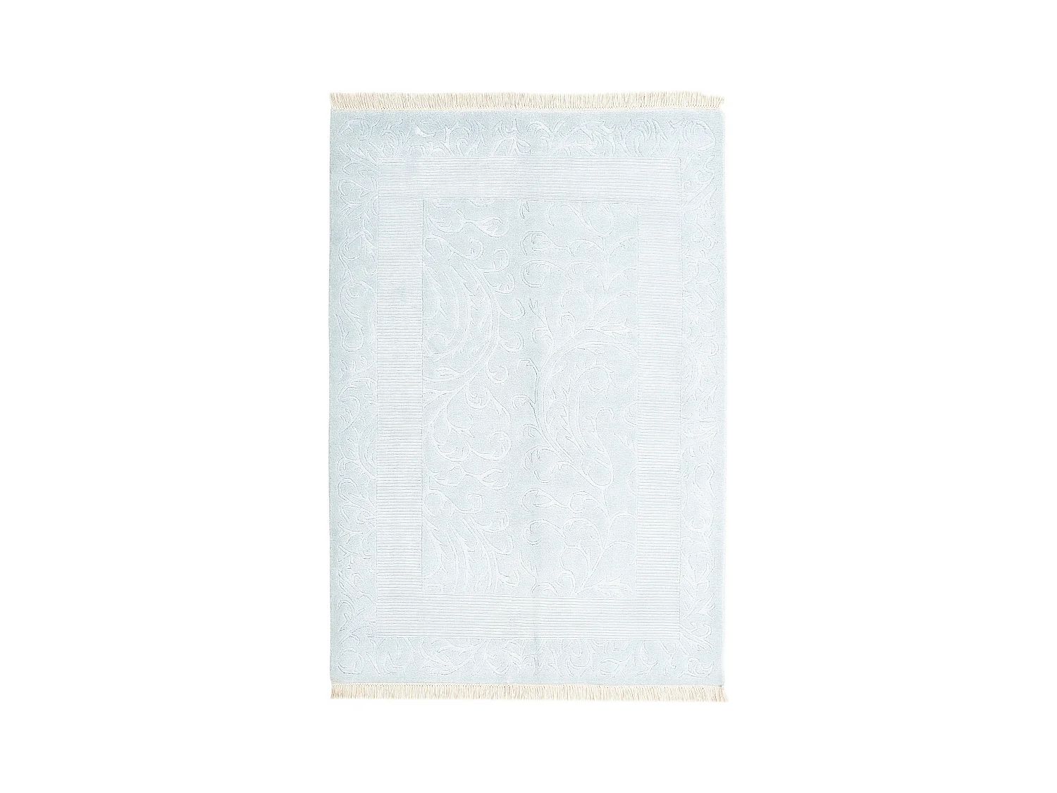 Tapis de laine 130x191 Bleu Darya