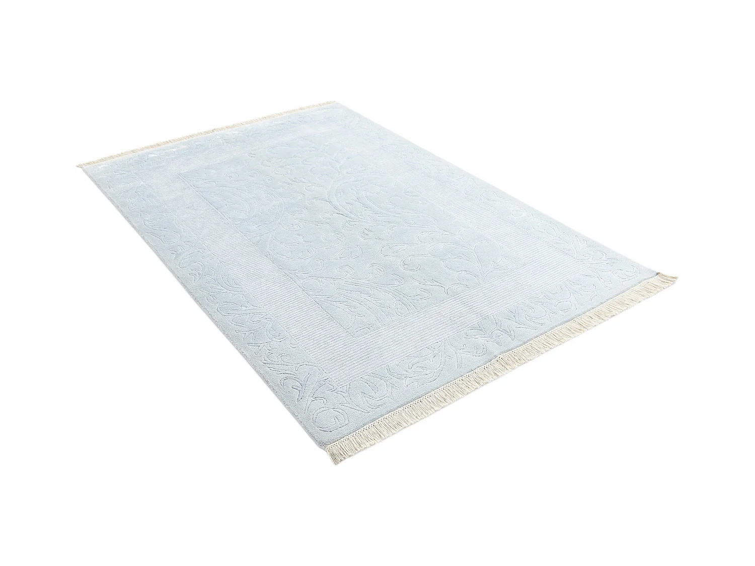Tapis de laine 130x191 Bleu Darya