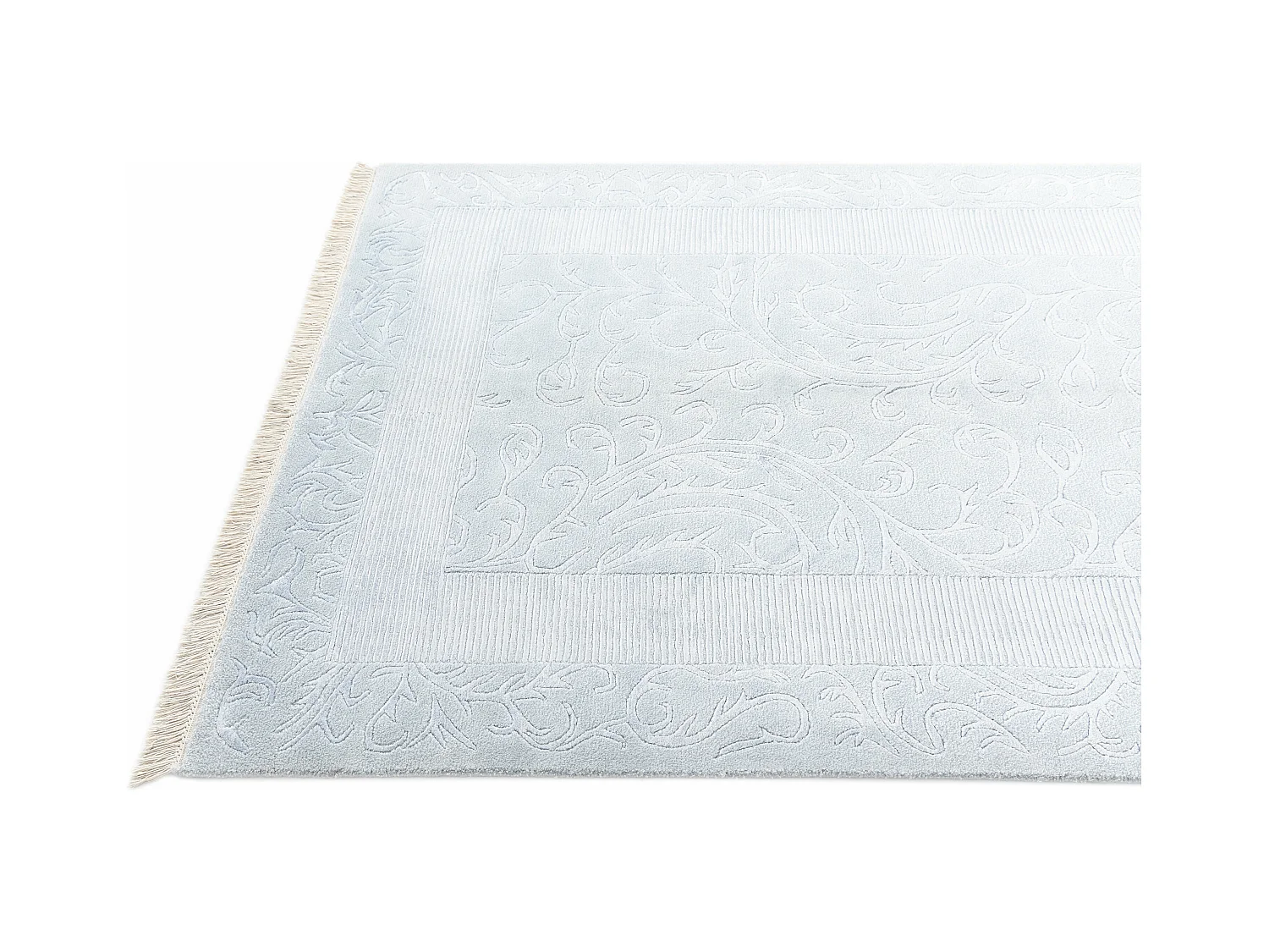 Tapis de laine 130x191 Bleu Darya