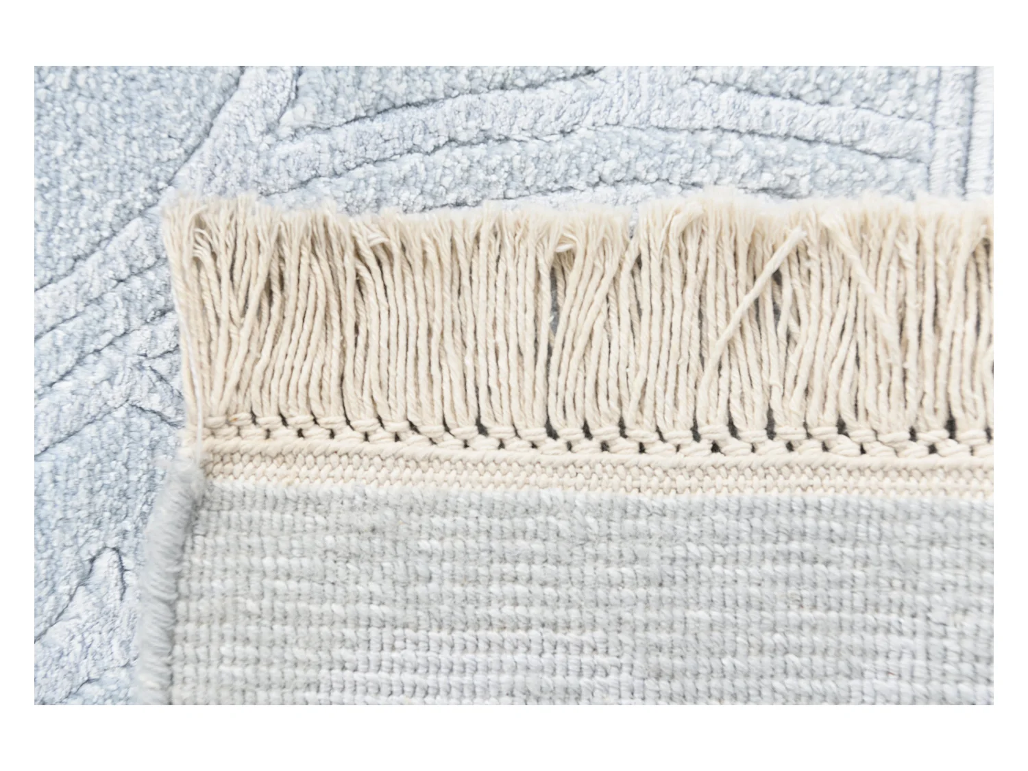 Tapis de laine 130x191 Bleu Darya