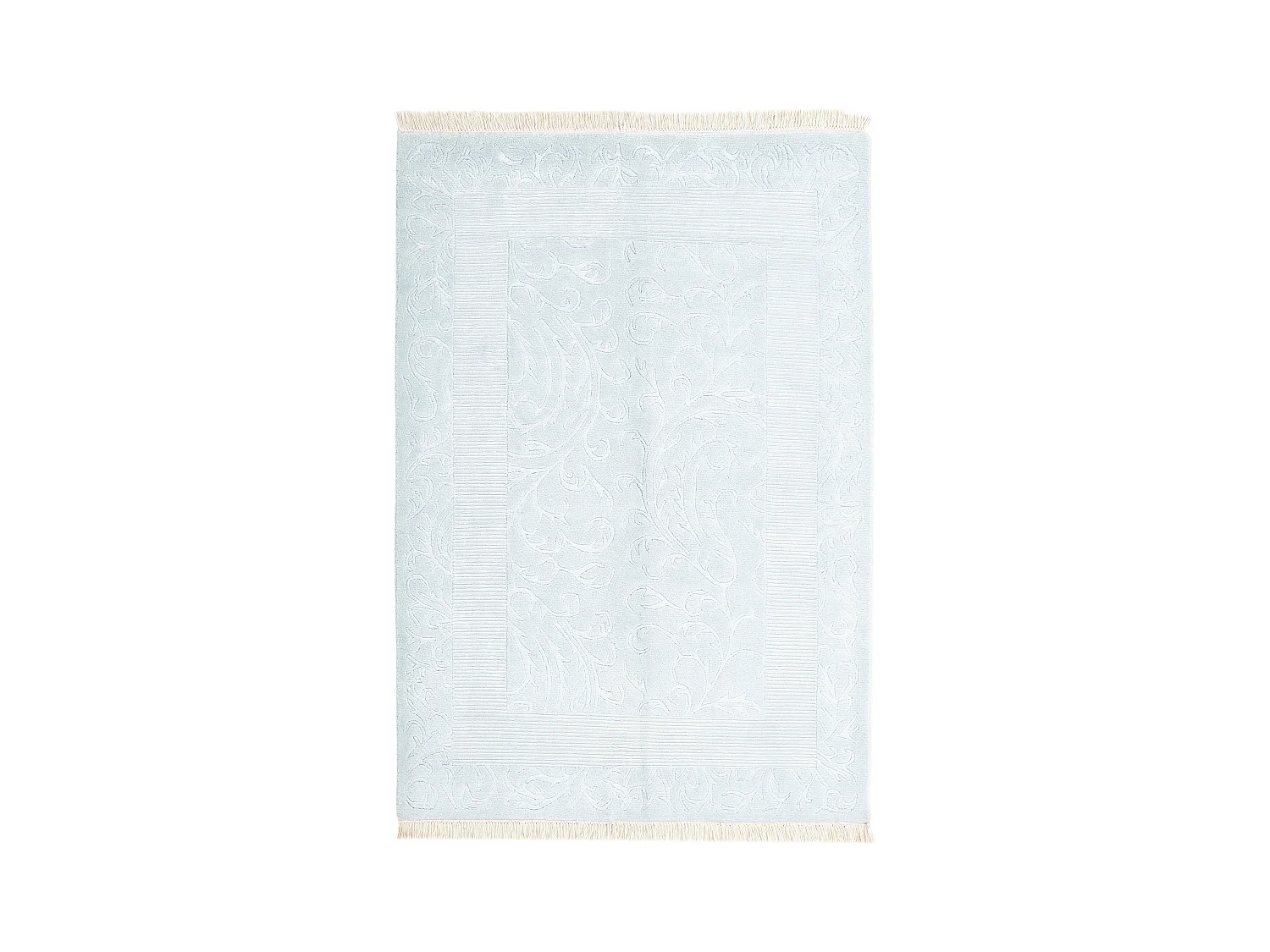 Tapis de laine 130x191 Bleu Darya