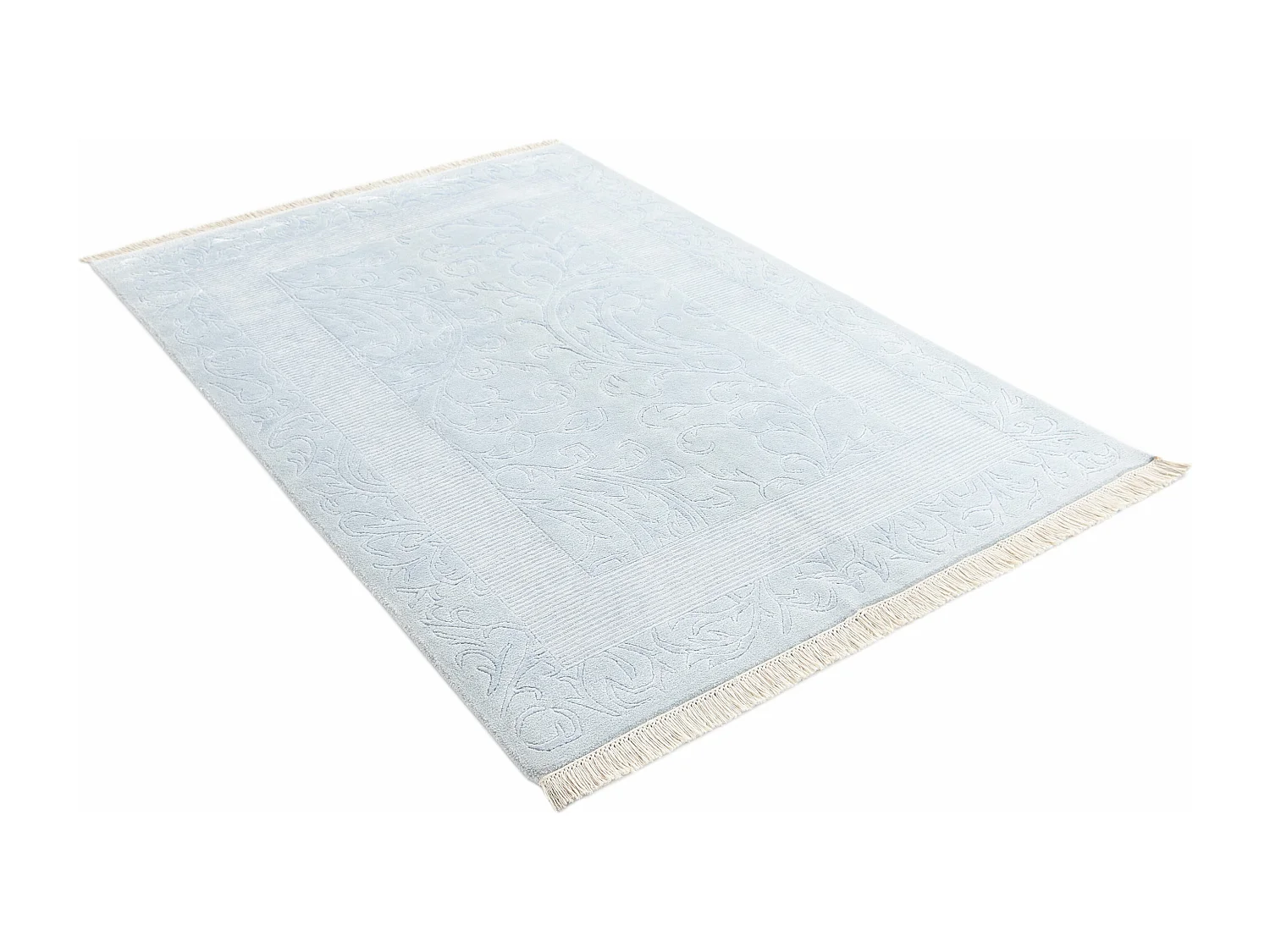 Tapis de laine 130x191 Bleu Darya