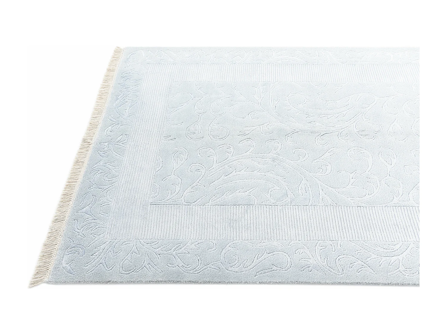 Tapis de laine 130x191 Bleu Darya