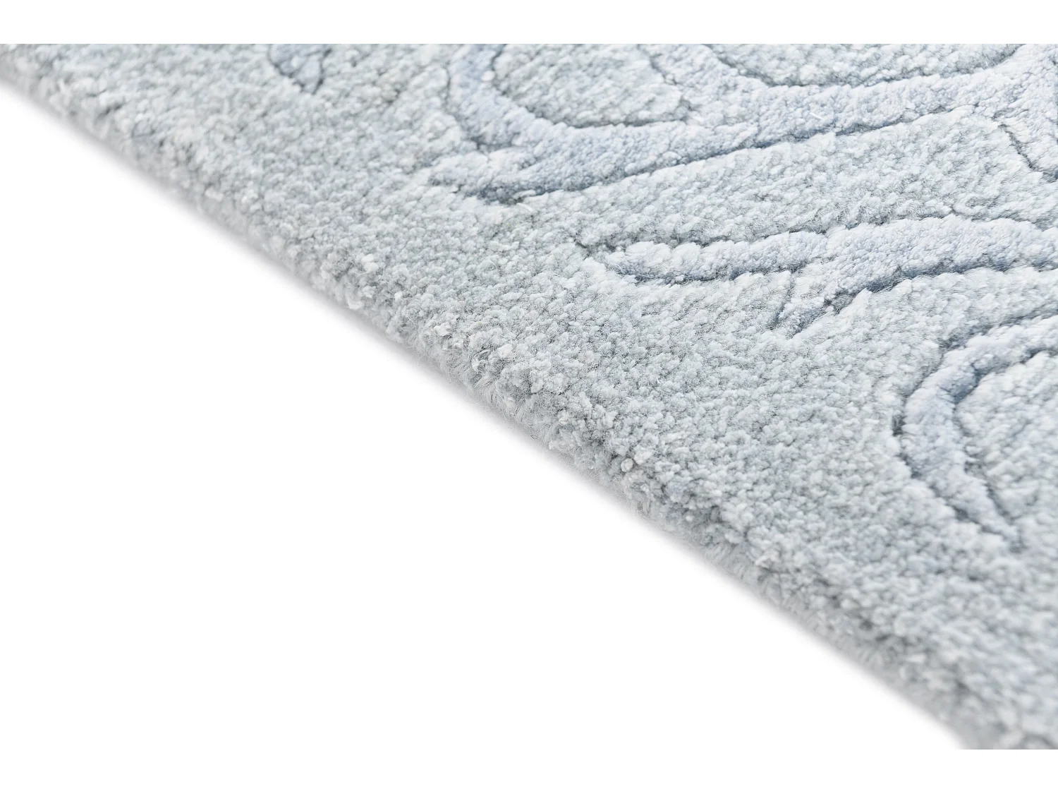 Tapis de laine 130x191 Bleu Darya